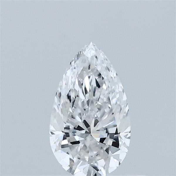 0.39 Carat Pear Shaped, Excellent Cut, D Color, VVS2 Clarity, IGI Certified Lab Grown Diamond