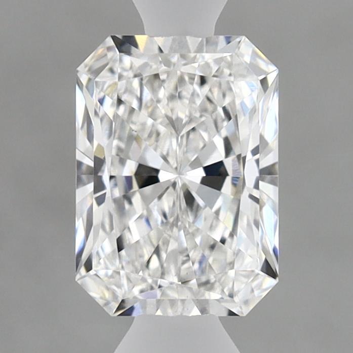 0.93 Carat Radiant Shaped, Ideal Cut, E Color, VS2 Clarity, IGI Certified Lab Grown Diamond