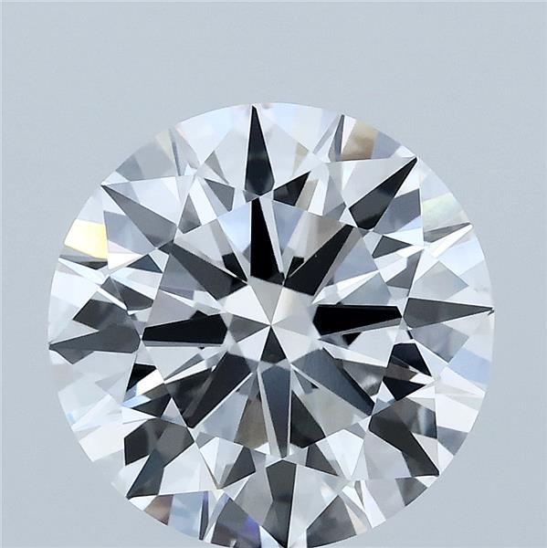 3.78 Carat Round Shaped, Ideal Cut, E Color, VVS2 Clarity, IGI Certified Lab Grown Diamond