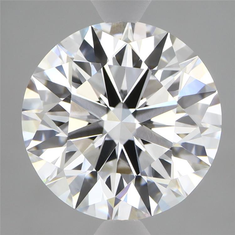 4.10 Carat Round Shaped, Ideal Cut, E Color, VVS2 Clarity, IGI Certified Lab Grown Diamond