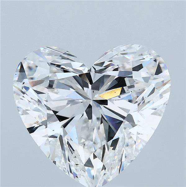 5.03 Carat Heart Shaped, Ideal Cut, D Color, VS2 Clarity, IGI Certified Lab Grown Diamond