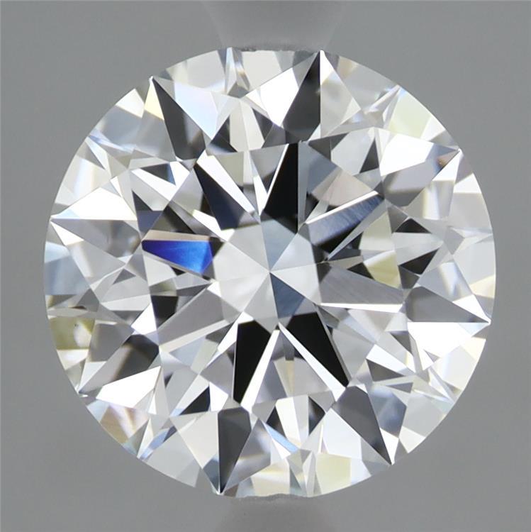 2.70 Carat Round Shaped, Ideal Cut, E Color, VVS2 Clarity, IGI Certified Lab Grown Diamond