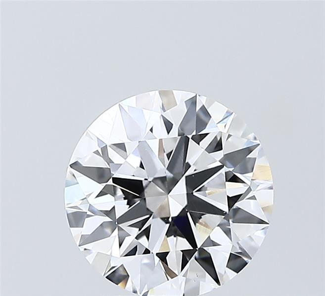 2.01 Carat Round Shaped, Ideal Cut, D Color, VS1 Clarity, IGI Certified Lab Grown Diamond