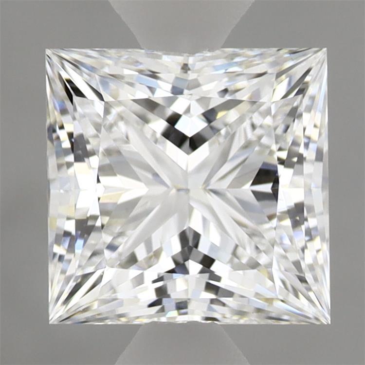 1.95 Carat Princess Shaped, Ideal Cut, D Color, VS1 Clarity, IGI Certified Lab Grown Diamond