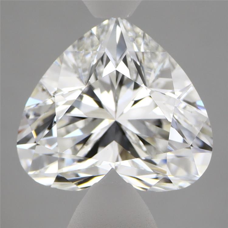 3.09 Carat Heart Shaped, Ideal Cut, E Color, VVS2 Clarity, IGI Certified Lab Grown Diamond