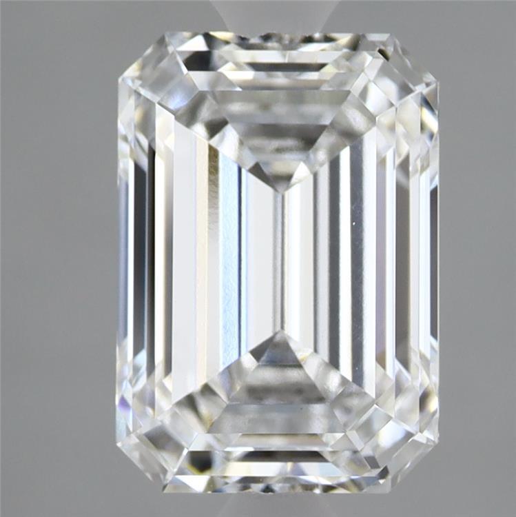 2.99 Carat Emerald Shaped, Ideal Cut, E Color, VS1 Clarity, IGI Certified Lab Grown Diamond