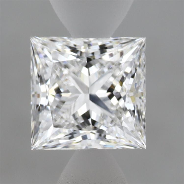 1.50 Carat Princess Shaped, Ideal Cut, D Color, VVS2 Clarity, IGI Certified Lab Grown Diamond