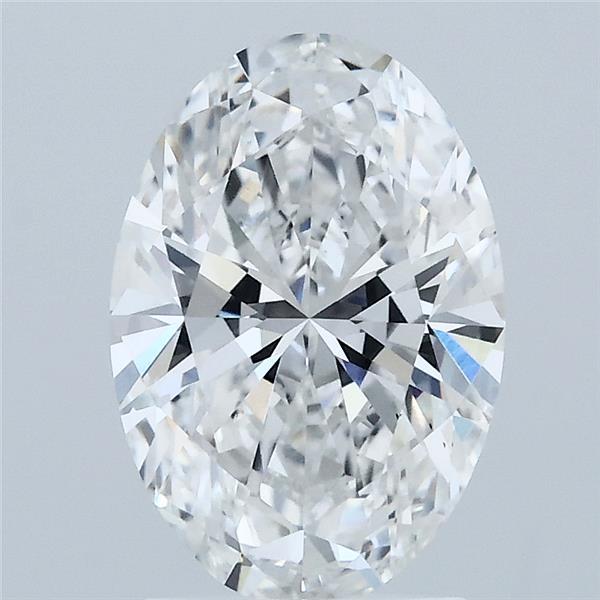2.06 Carat Oval Shaped, Ideal Cut, E Color, VS1 Clarity, IGI Certified Lab Grown Diamond