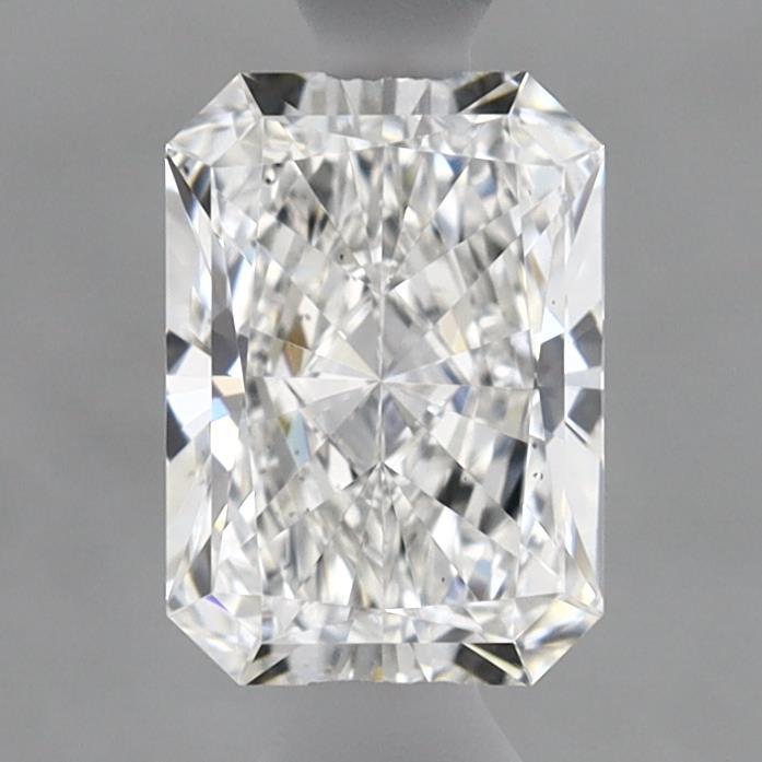 0.96 Carat Radiant Shaped, Ideal Cut, F Color, VS2 Clarity, IGI Certified Lab Grown Diamond