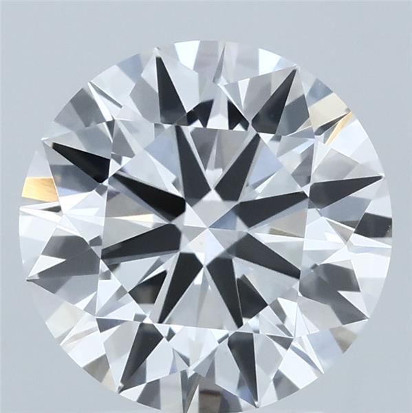 2.82 Carat Round Shaped, Ideal Cut, F Color, VVS2 Clarity, IGI Certified Lab Grown Diamond