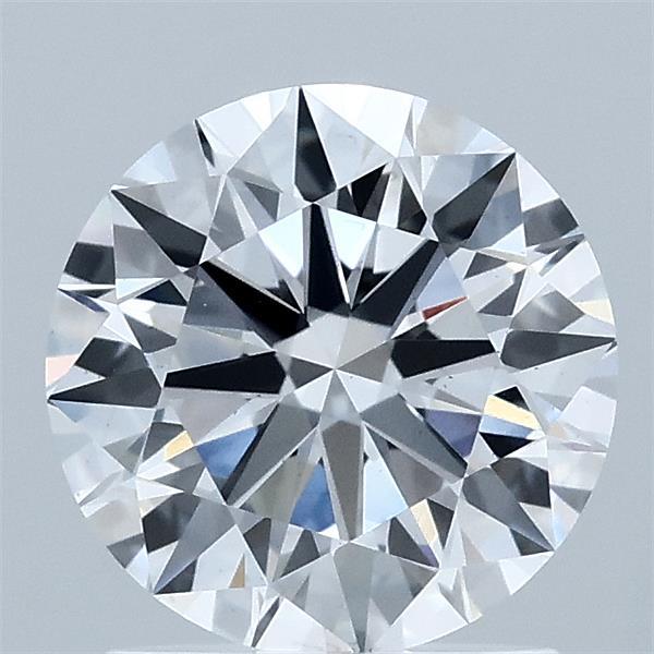 1.51 Carat Round Shaped, Ideal Cut, D Color, VS1 Clarity, IGI Certified Lab Grown Diamond