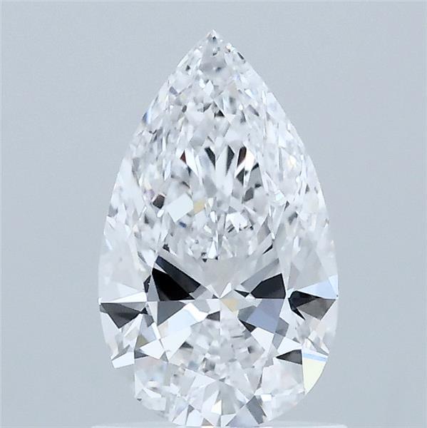 1.00 Carat Pear Shaped, Ideal Cut, D Color, VS1 Clarity, IGI Certified Lab Grown Diamond