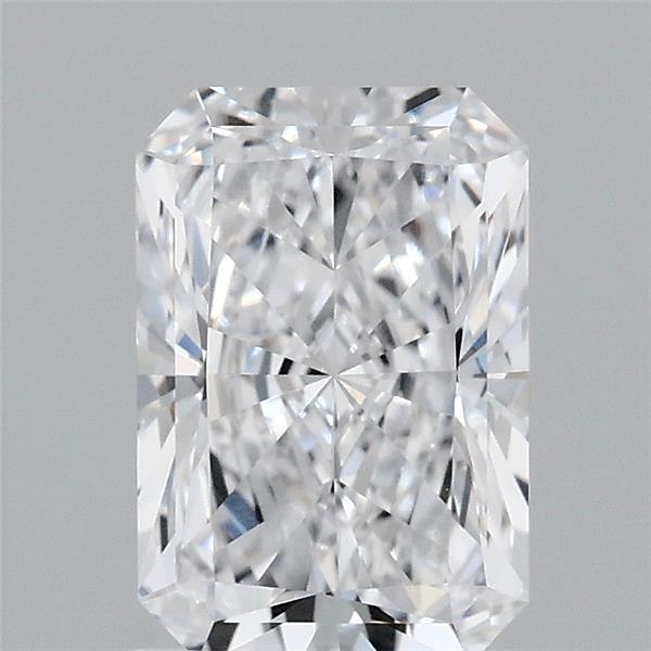 1.52 Carat Radiant Shaped, Ideal Cut, D Color, VVS1 Clarity, IGI Certified Lab Grown Diamond