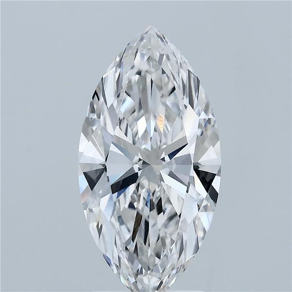 2.52 Carat Marquise Shaped, Ideal Cut, F Color, VVS2 Clarity, IGI Certified Lab Grown Diamond