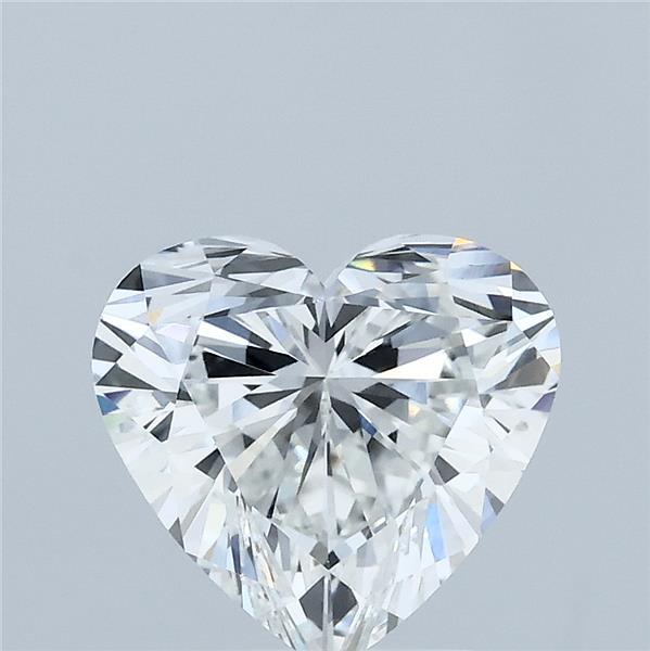 2.00 Carat Heart Shaped, Ideal Cut, F Color, VVS2 Clarity, IGI Certified Lab Grown Diamond