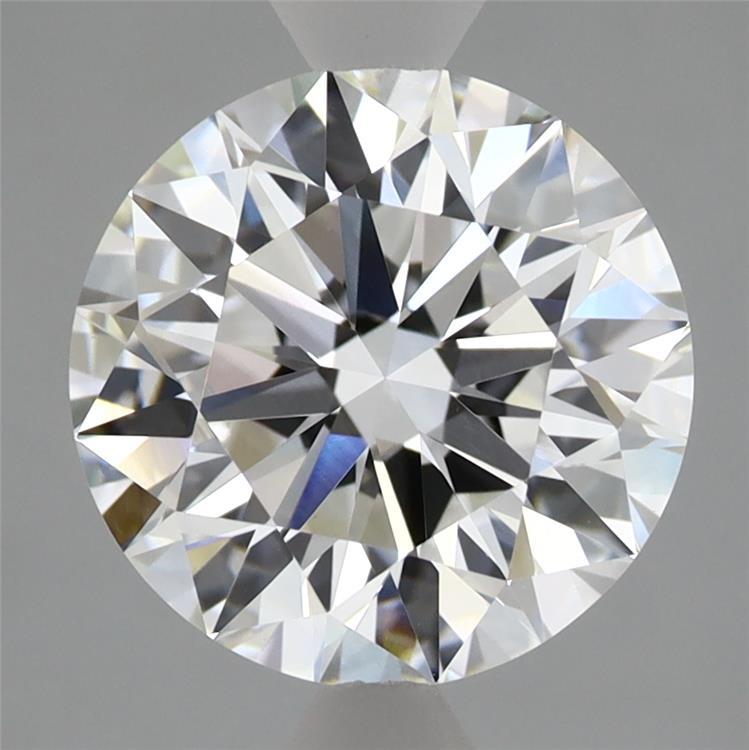 3.06 Carat Round Shaped, Ideal Cut, E Color, VVS2 Clarity, IGI Certified Lab Grown Diamond