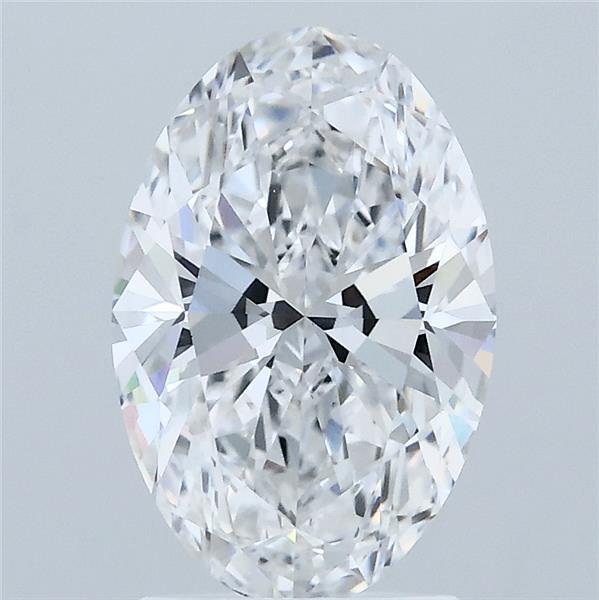2.09 Carat Oval Shaped, Ideal Cut, D Color, VS1 Clarity, IGI Certified Lab Grown Diamond