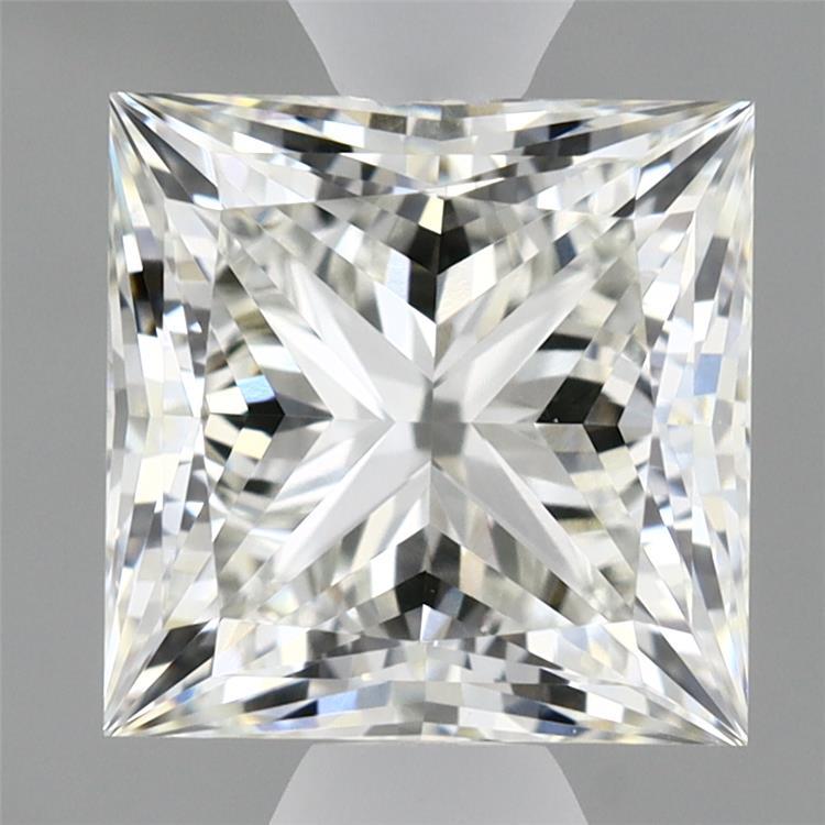 2.20 Carat Princess Shaped, Ideal Cut, H Color, VS1 Clarity, IGI Certified Lab Grown Diamond