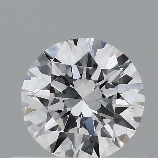0.47 Carat Round Shaped, Very Good Cut, D Color, VVS2 Clarity, IGI Certified Lab Grown Diamond