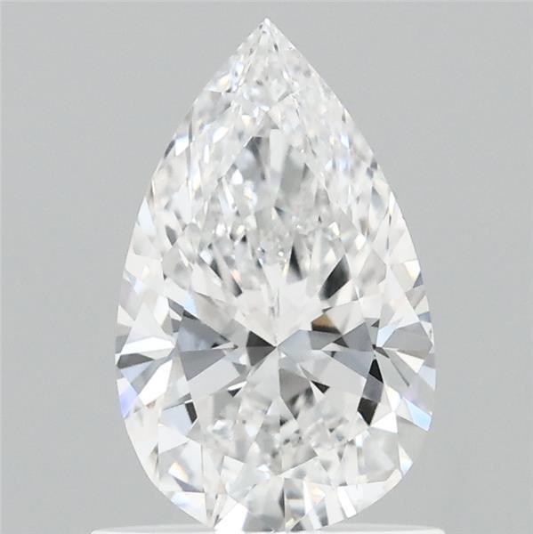 0.85 Carat Pear Shaped, Ideal Cut, E Color, VVS2 Clarity, IGI Certified Lab Grown Diamond