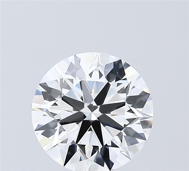 2.03 Carat Round Shaped, Ideal Cut, D Color, VVS2 Clarity, IGI Certified Lab Grown Diamond