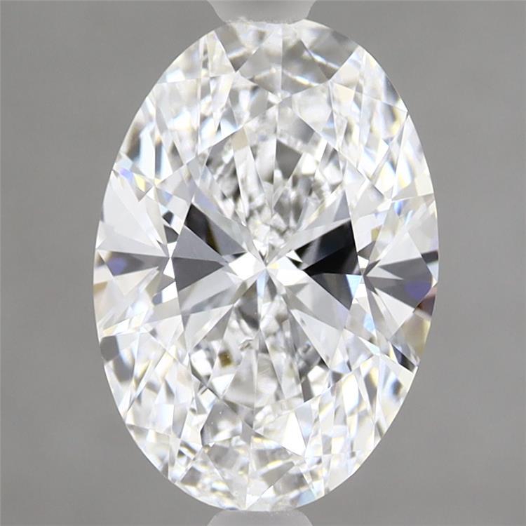 1.96 Carat Oval Shaped, Ideal Cut, D Color, VVS2 Clarity, IGI Certified Lab Grown Diamond