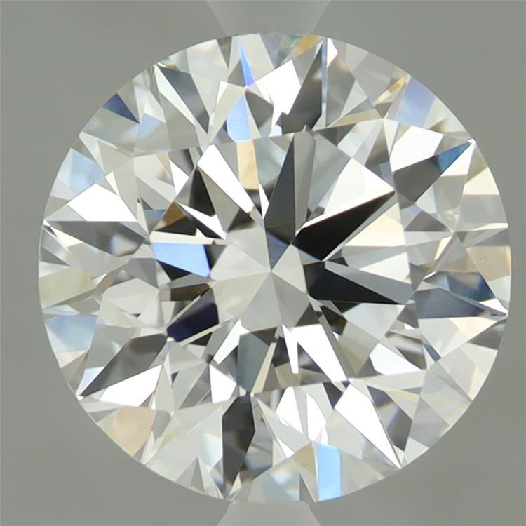 2.81 Carat Round Shaped, Ideal Cut, E Color, VVS2 Clarity, IGI Certified Lab Grown Diamond