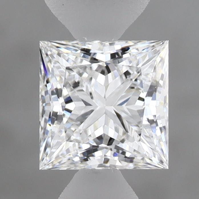 1.10 Carat Princess Shaped, Ideal Cut, D Color, VVS2 Clarity, IGI Certified Lab Grown Diamond