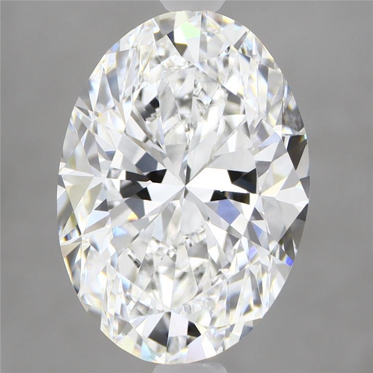 4.60 Carat Oval Shaped, Excellent Cut, E Color, VVS2 Clarity, IGI Certified Lab Grown Diamond