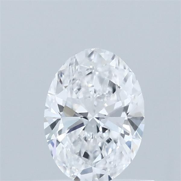 0.56 Carat Oval Shaped, Excellent Cut, D Color, VVS2 Clarity, IGI Certified Lab Grown Diamond