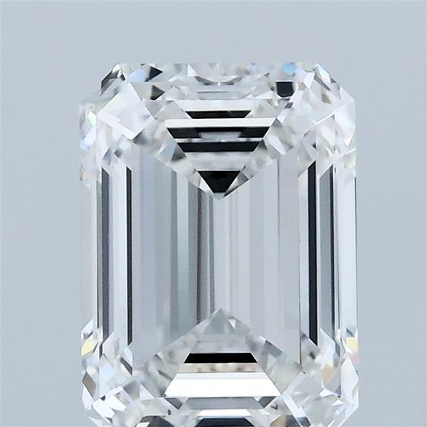 2.00 Carat Emerald Shaped, Ideal Cut, E Color, VVS2 Clarity, IGI Certified Lab Grown Diamond