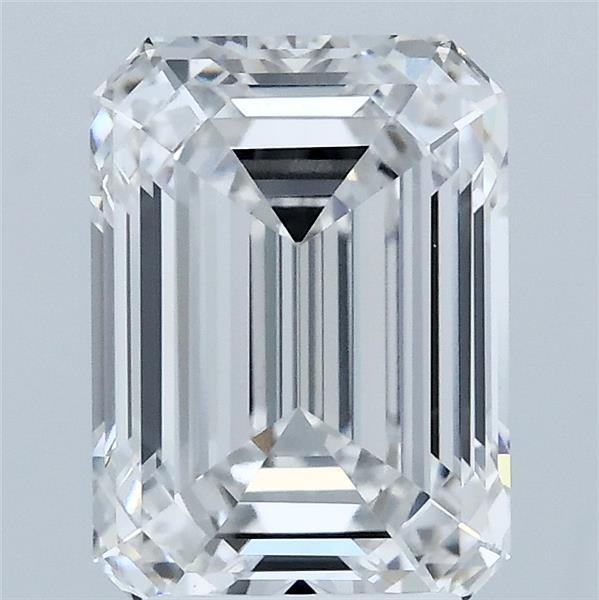 2.93 Carat Emerald Shaped, Ideal Cut, E Color, VVS2 Clarity, IGI Certified Lab Grown Diamond