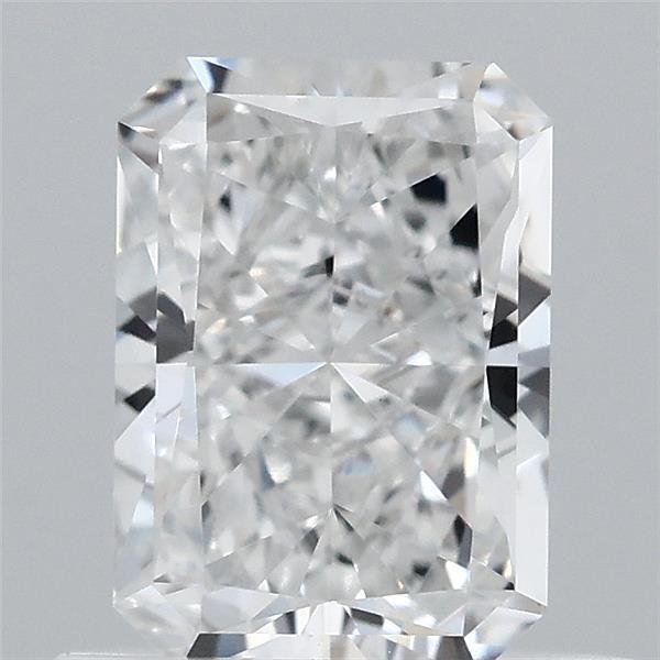 0.71 Carat Radiant Shaped, Excellent Cut, D Color, VS1 Clarity, IGI Certified Lab Grown Diamond