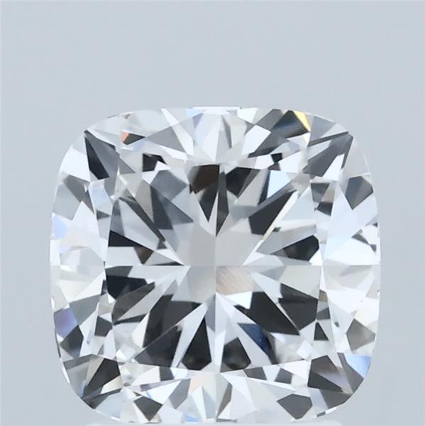 2.10 Carat Cushion Shaped, Ideal Cut, E Color, VVS1 Clarity, IGI Certified Lab Grown Diamond