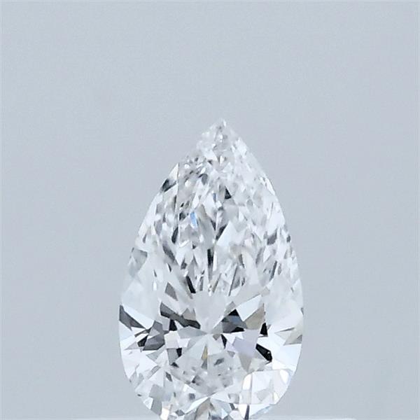 0.32 Carat Pear Shaped, Ideal Cut, D Color, VVS2 Clarity, IGI Certified Lab Grown Diamond