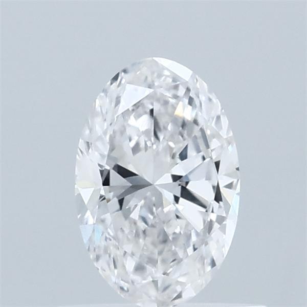 0.55 Carat Oval Shaped, Very Good Cut, D Color, VVS2 Clarity, IGI Certified Lab Grown Diamond