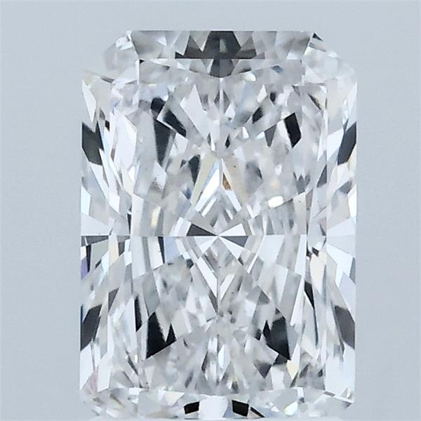 1.56 Carat Radiant Shaped, Ideal Cut, D Color, VS1 Clarity, IGI Certified Lab Grown Diamond