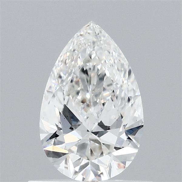 0.64 Carat Pear Shaped, Ideal Cut, F Color, VS1 Clarity, IGI Certified Lab Grown Diamond