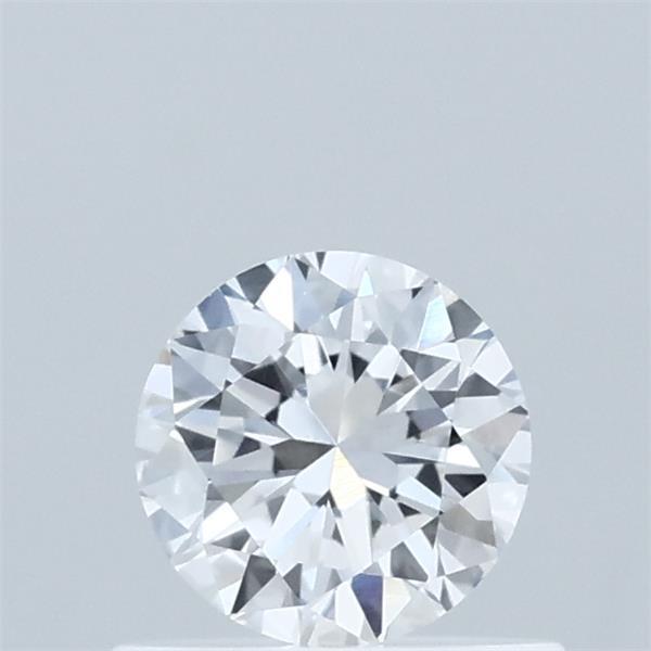 0.50 Carat Round Shaped, Excellent Cut, D Color, VVS2 Clarity, IGI Certified Lab Grown Diamond
