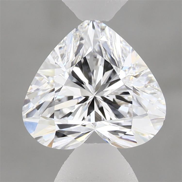 1.50 Carat Heart Shaped, Excellent Cut, D Color, VVS2 Clarity, IGI Certified Lab Grown Diamond