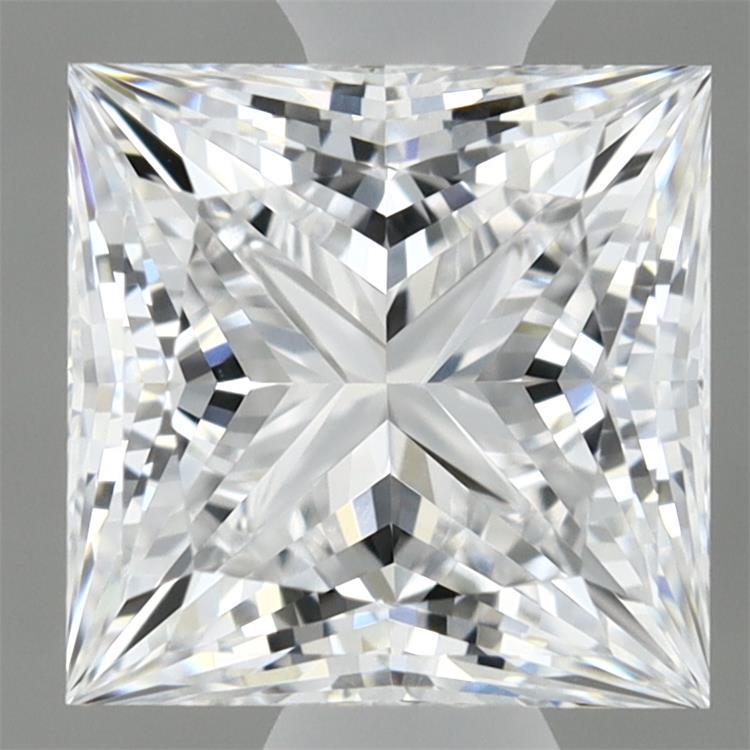 1.12 Carat Princess Shaped, Ideal Cut, E Color, VVS1 Clarity, IGI Certified Lab Grown Diamond