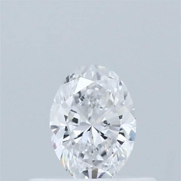 0.38 Carat Oval Shaped, Excellent Cut, D Color, VVS2 Clarity, IGI Certified Lab Grown Diamond