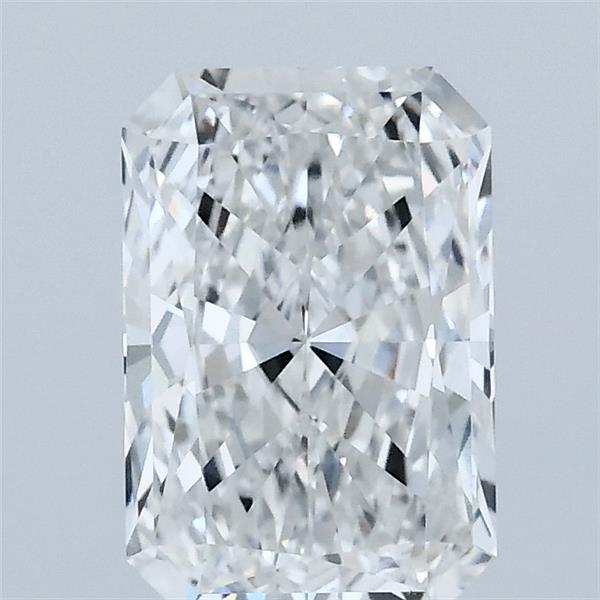 1.57 Carat Radiant Shaped, Ideal Cut, E Color, VVS2 Clarity, IGI Certified Lab Grown Diamond