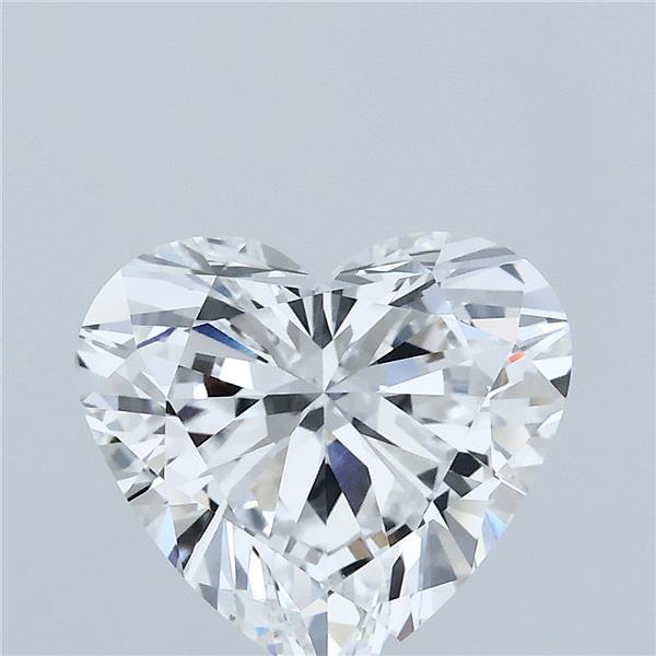 3.01 Carat Heart Shaped, Excellent Cut, E Color, VVS2 Clarity, IGI Certified Lab Grown Diamond