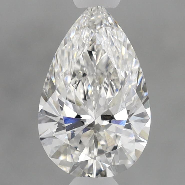 0.97 Carat Pear Shaped, Ideal Cut, E Color, VS1 Clarity, IGI Certified Lab Grown Diamond