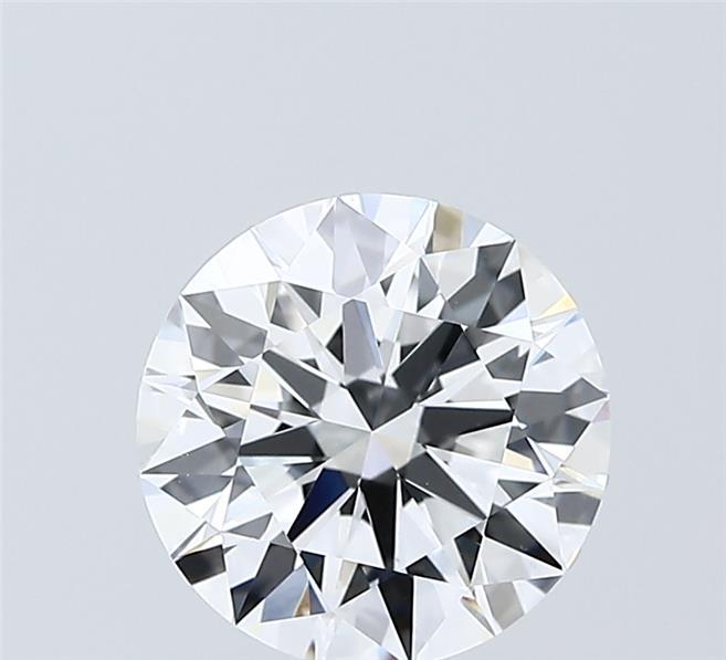 2.05 Carat Round Shaped, Ideal Cut, D Color, VS1 Clarity, IGI Certified Lab Grown Diamond