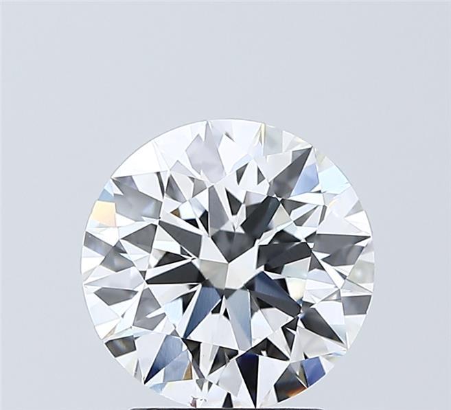 2.01 Carat Round Shaped, Ideal Cut, D Color, VS1 Clarity, IGI Certified Lab Grown Diamond