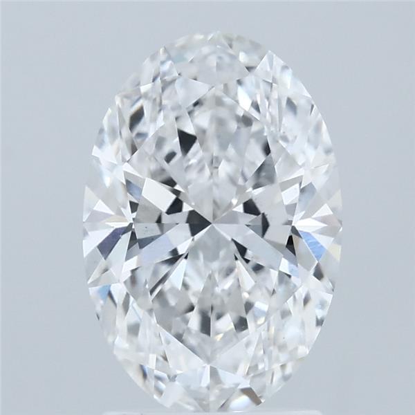 2.01 Carat Oval Shaped, Ideal Cut, D Color, VS1 Clarity, IGI Certified Lab Grown Diamond