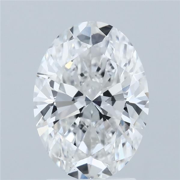 2.50 Carat Oval Shaped, Ideal Cut, E Color, VS1 Clarity, IGI Certified Lab Grown Diamond