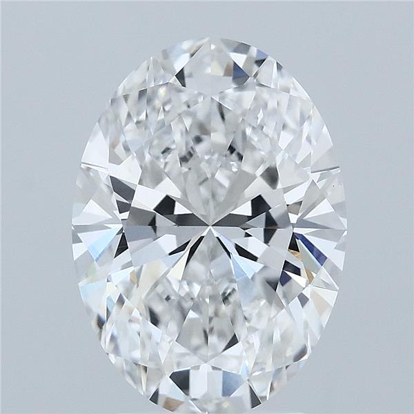 3.09 Carat Oval Shaped, Ideal Cut, E Color, VS1 Clarity, IGI Certified Lab Grown Diamond